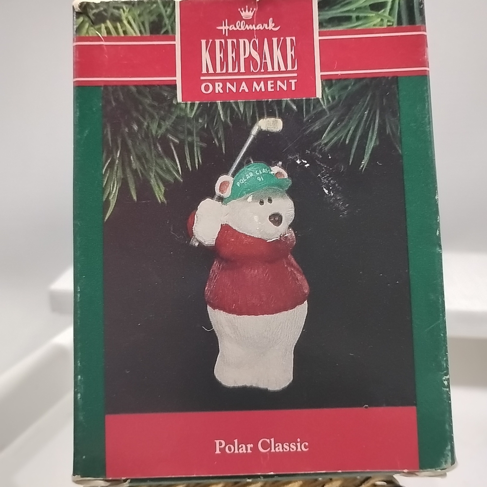 Hallmark Keepsake Polar Classic Ornament - Red, White, and Green